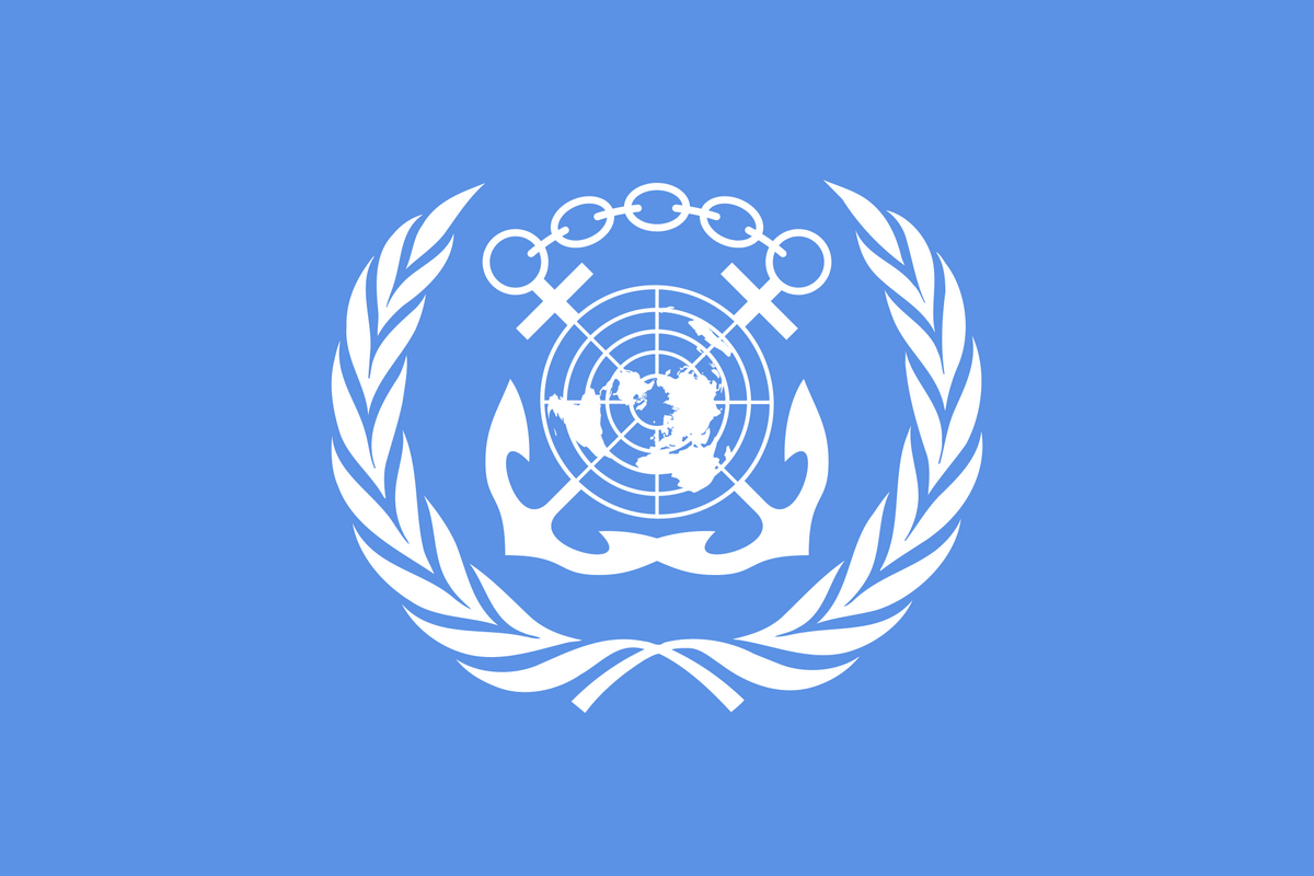 2000px Flag of the International Maritime Organization.svg