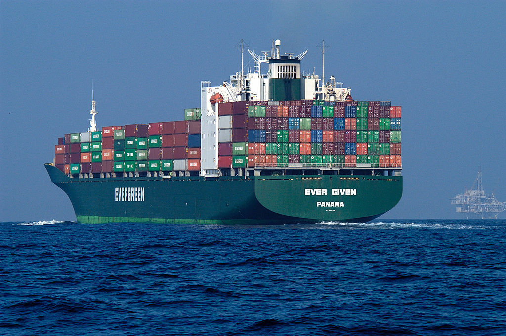 1024px Ever Given container ship