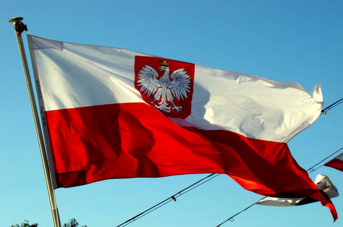 0906 Bandera Marynarki Wojennej RP ORP Toruń